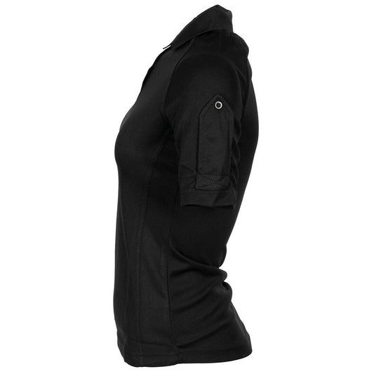 functional short sleeve shirt, Dames, zwart