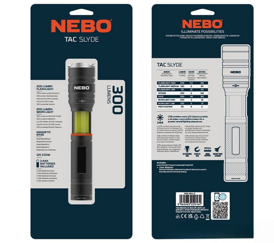 Robuuste oplaadbare zaklamp